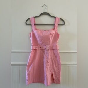 Majorelle pink mini dress